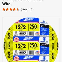 12/2 Romex Wire