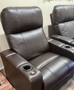 Full Power Leather Recliner