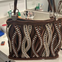 Bolsa De Mujer Muy Bonita Echa A Mano Con Cierre Y Foto X Dentro