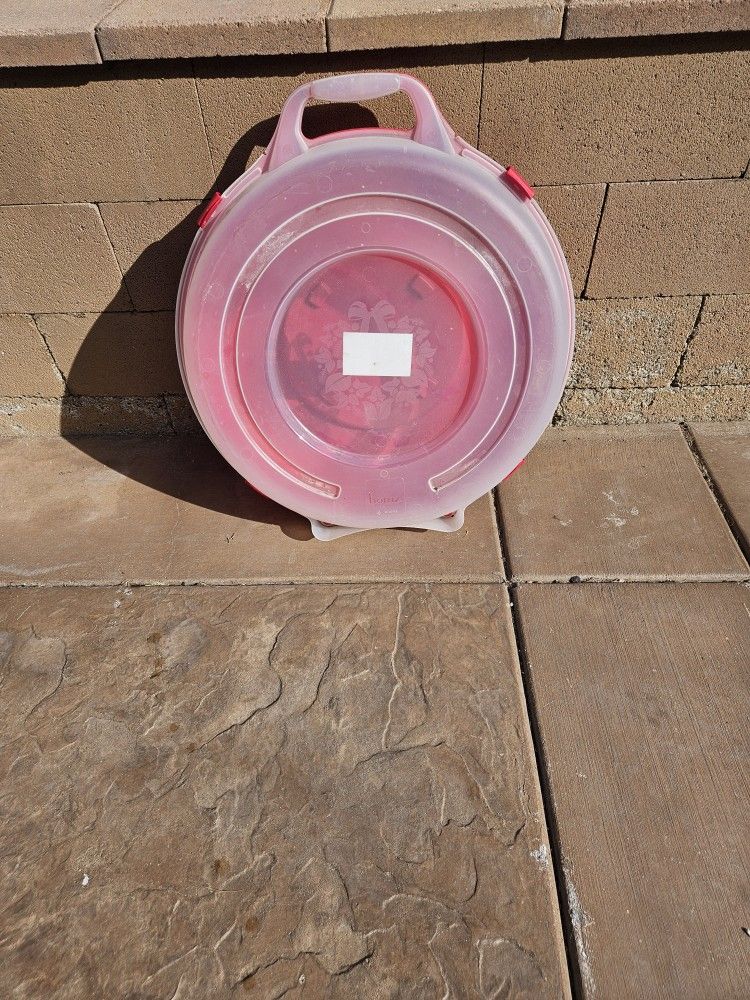 Wreath Storage Bin