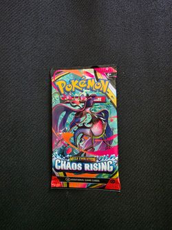 Pokémon TCG Chaos Rising booster pack
