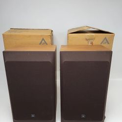 Vintage 1980s Pair of JBL L112 3-Way Speakers w/Boxes -Tested, Mint but Old Foam