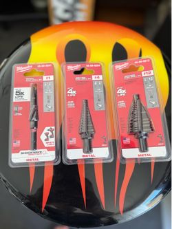 Step Drill Bits