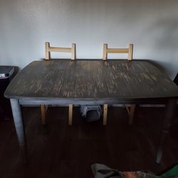 Table W/ Chairs Included 