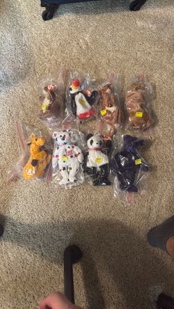 Beanie Babies 8 Discontinued 