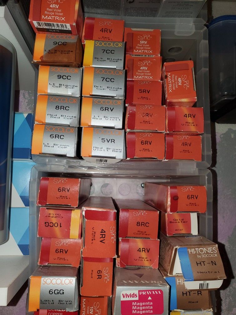 Matrix Hair Color Tubes