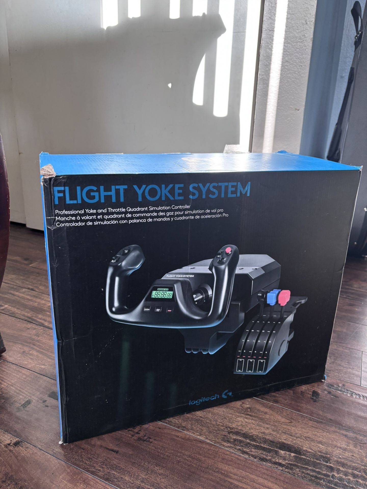 Logitech Flight Yoke System +ThrustMaster udder