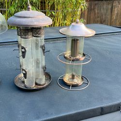 Pair Of Bird Feeders
