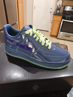 Air force 1 mystic blue patent leather size 9