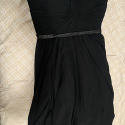 Strapless Black Dress