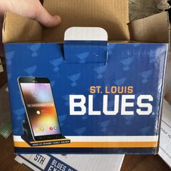 2022-2023 Stl Blues Season Ticket Holder Replica Seats Phone Holder  