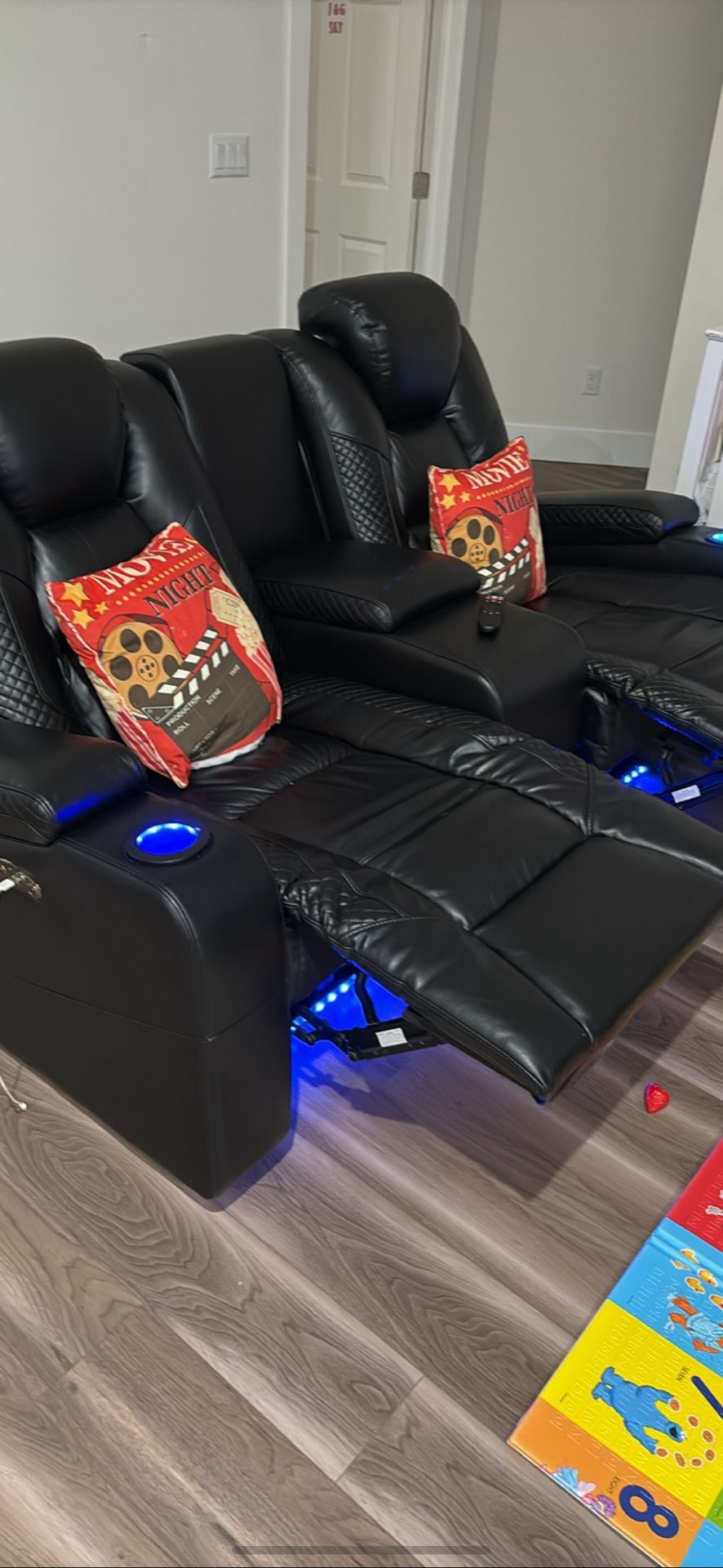 2 Recliner Chairs New 