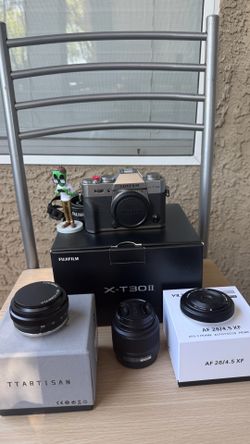 Fujifilm XT-30 II Mirrorless Camera bundle- Good condition