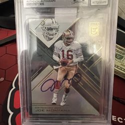 2016 ELITE #38 JOE MONTANA
