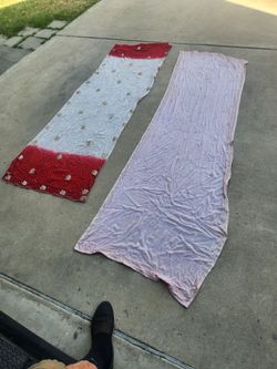 Pair of Indian women's Dupattas