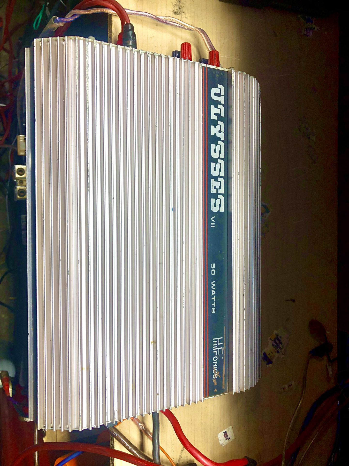 Old School Hifonics beyond ULTRA RARE ULYSSES VII Zed built Amp Amplifier