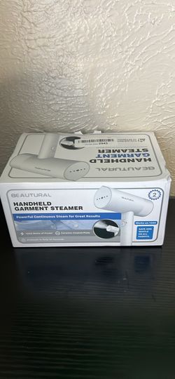 Handheld garment steamer