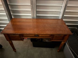 Antique wooden desk