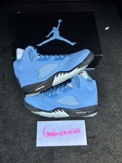 Air Jordan 5 UNC University Blue