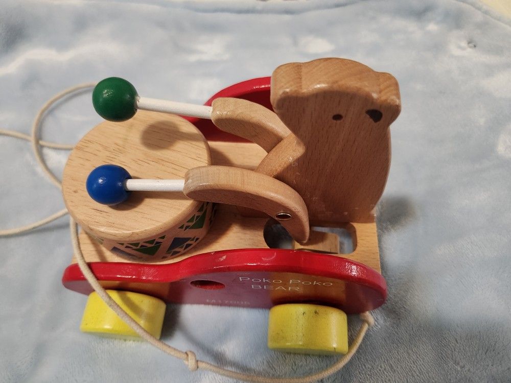 Pokopoko Bear (Wood)