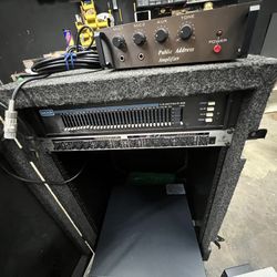 Pro Sound & Stage Lighting Video Audio Equipment, Commercial Grade CCTV Cameras And Dvr, Multi Cd Player , DVD And Case On Casters