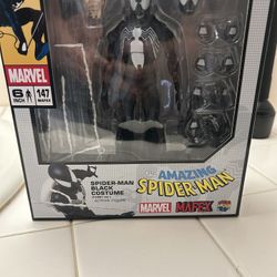 Mafex Black Suit Spider-Man Sale Or Trade