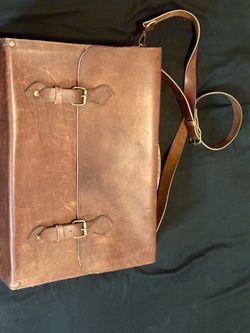 Custom Leather Briefcase
