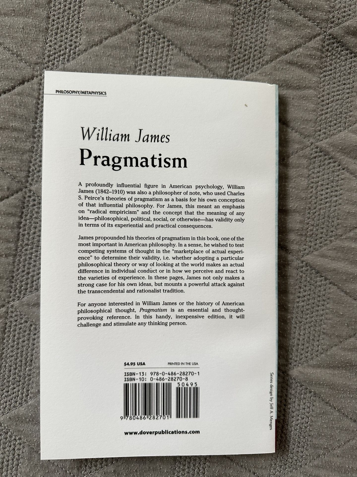 Pragmatism (by William James)
