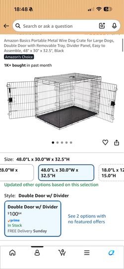 Dog Crate - BRAND NEW