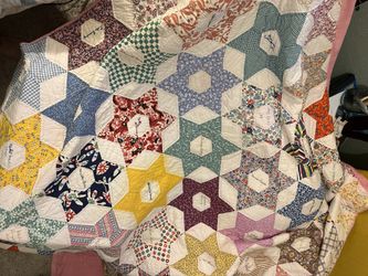 Quilts - Hand Stitched- Antique