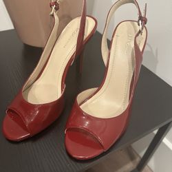 Red BCBG Heels