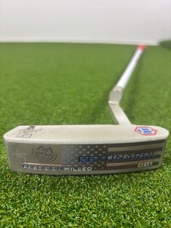 Bettinardi BB1 Putter RH Cat USA Flag KBS Tour GPS 120 w/ Headcover