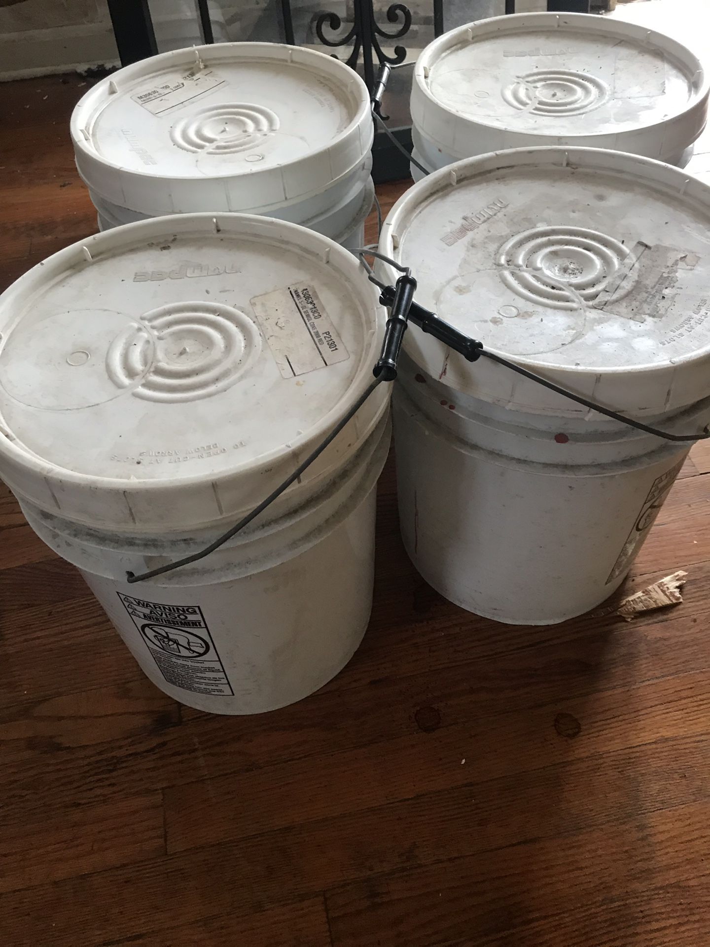 Coke red paint 5 gallon buckets