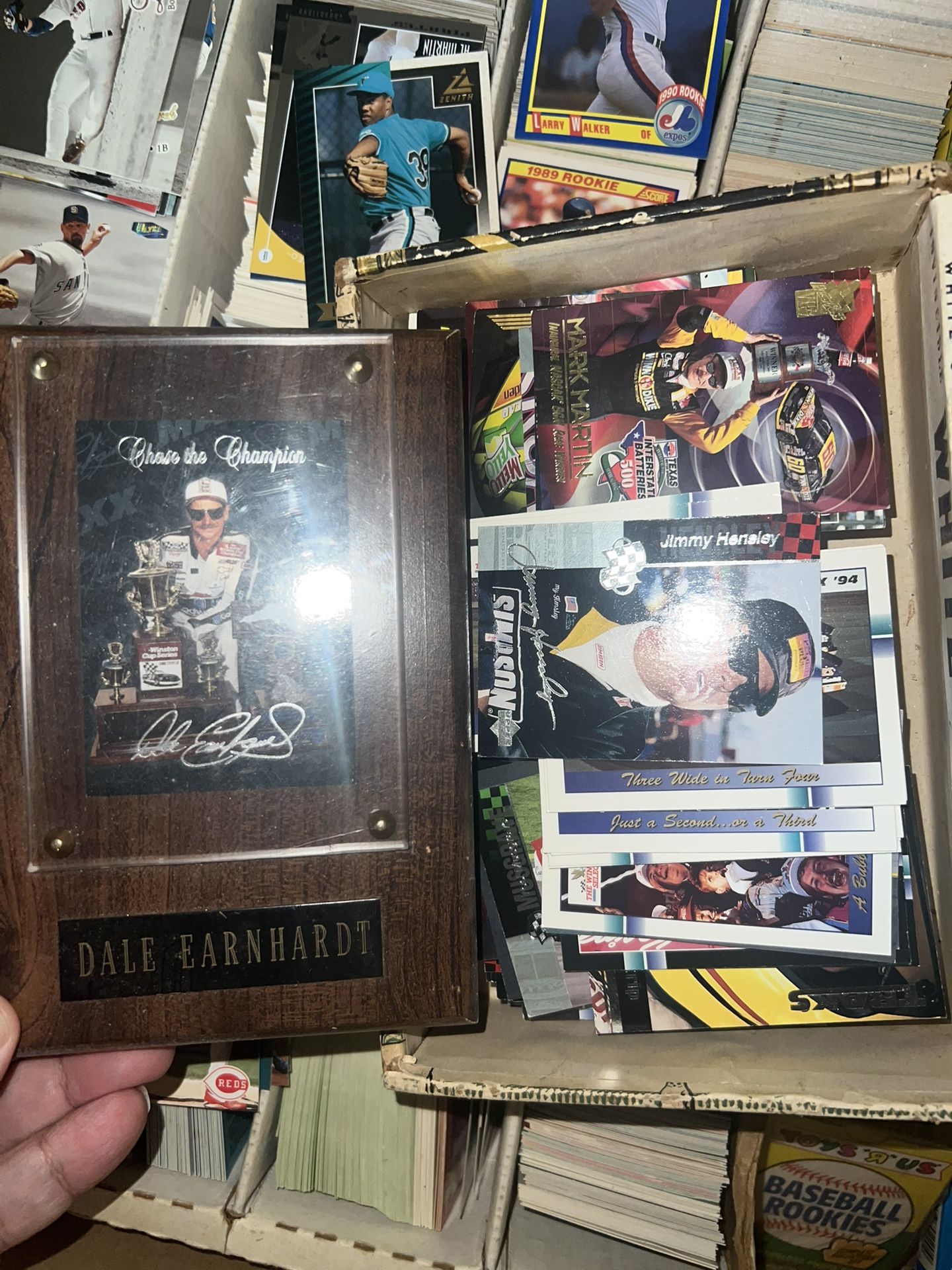 80’s Thru 2000’s Baseball,Football,NASCAR