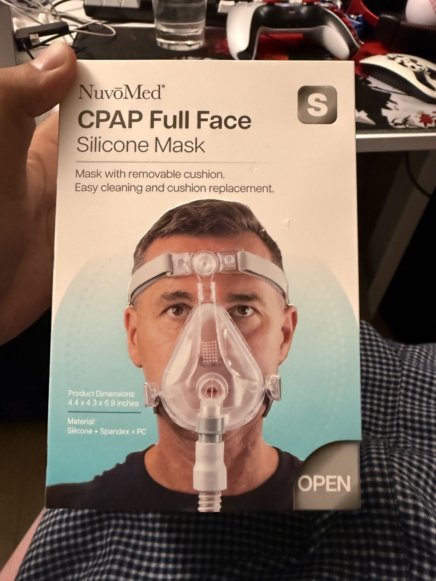 CPAP Full Face Silicone Mask