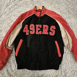 NFL Red and Black Jacket Size M 