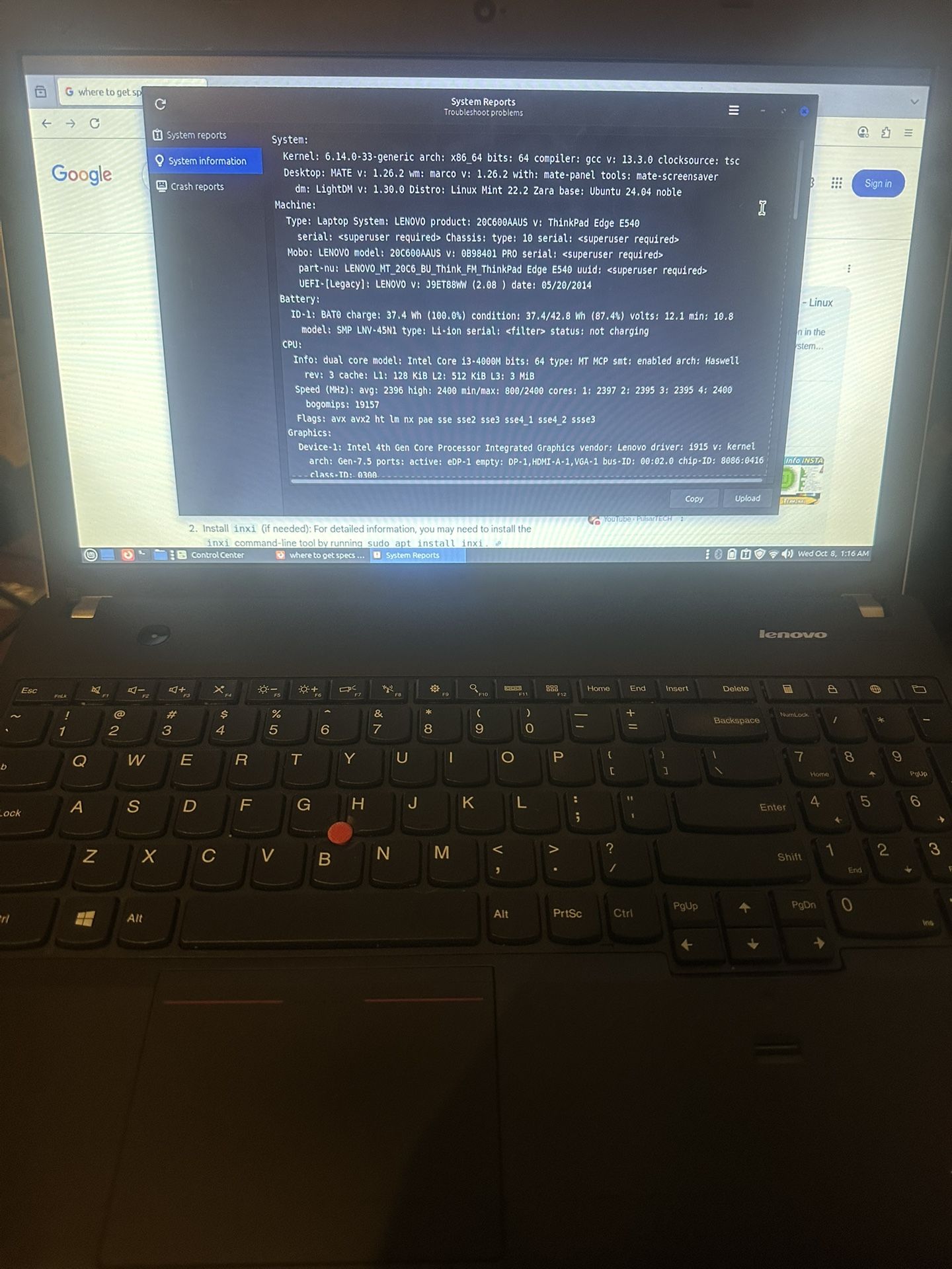 Lenovo E5540