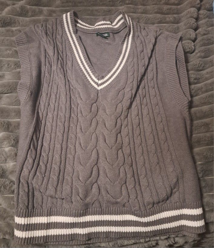 Grey Sweater Vest