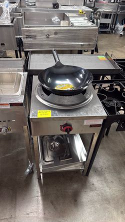 Parilla para wok, quemador i mangera
