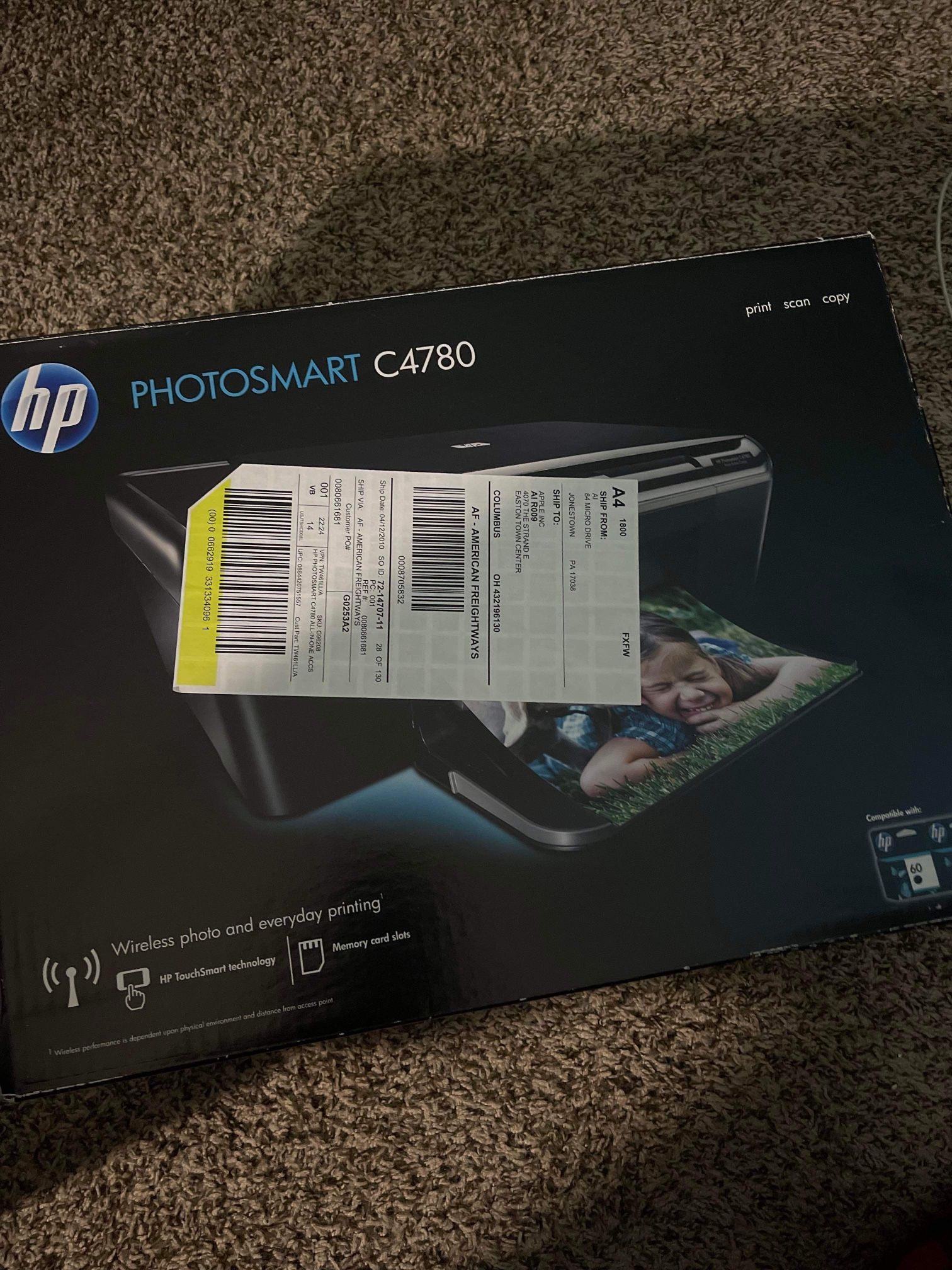 HP PhotoSmart C4780