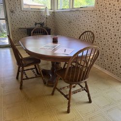 Oak Kitchen Table
