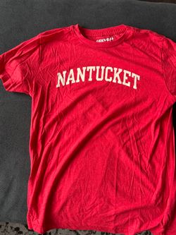 Nantucket Graphic T-Shirt | Red