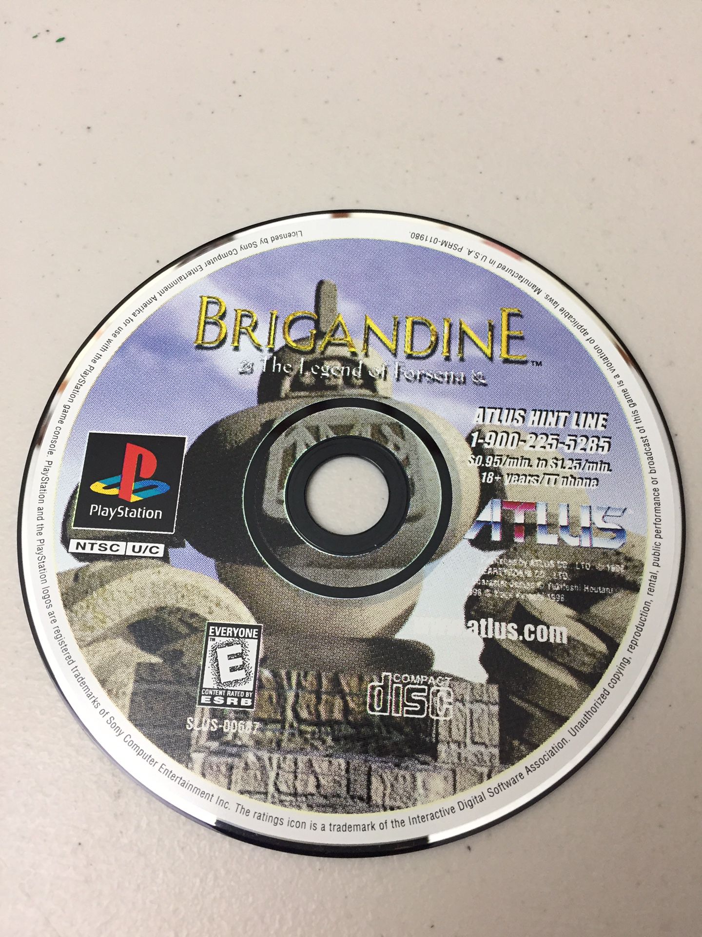 Brigandine PlayStation