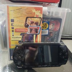 Sony Psp - 1001 Fat Console with New Battery, Charger and One Game (PSP Mxdded)