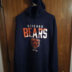 Chicago Bears hoodie 2XL New!