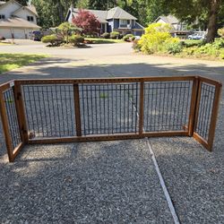 baby/dog fence adjustable x2