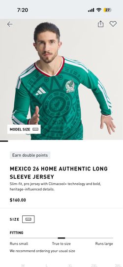 Men’s authentic jersey