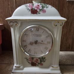 1950s Porcelain Clock-Baum Brother's 