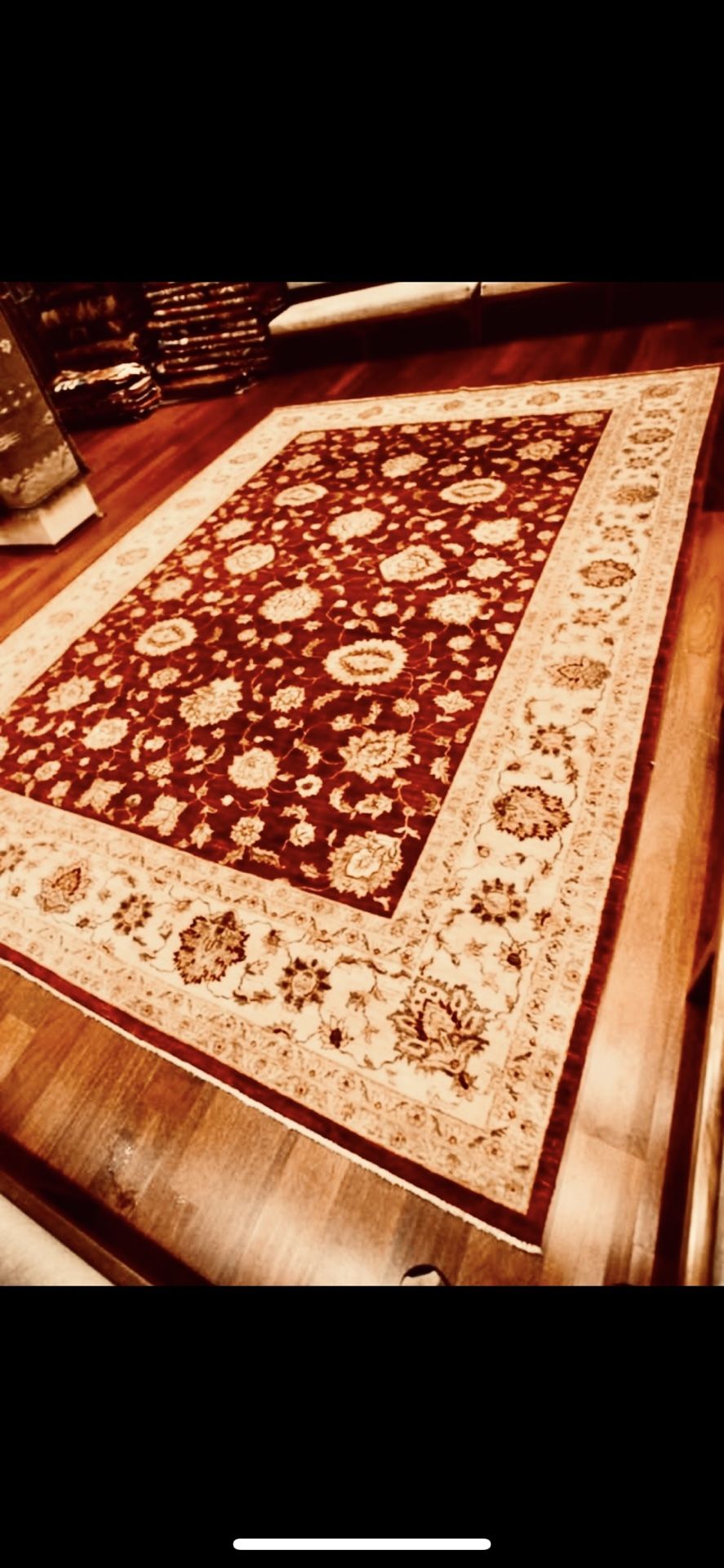 Upscale Authentic Persian Rug Hand-Knotted Wool Collector Quality 10x15