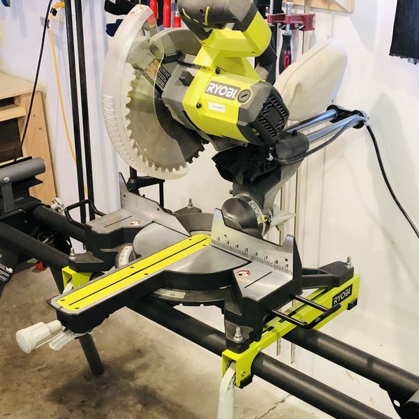 Ryobi 10 “ Sliding Compound Miter Saw (Stand Not Included) for Sale in